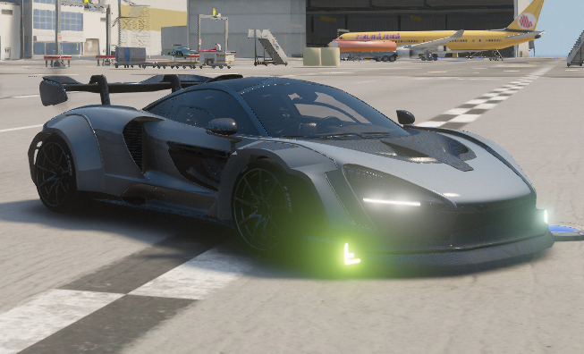 McLaren's Senna